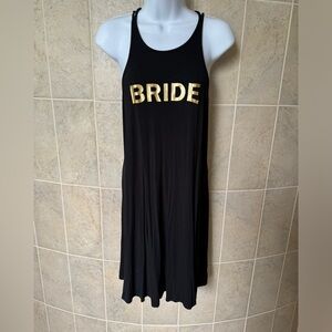 Black Express Bride Dress size Medium